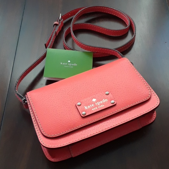 ♤Kate Spade Wellesley Coral Crossbody♤ - Picture 6 of 8